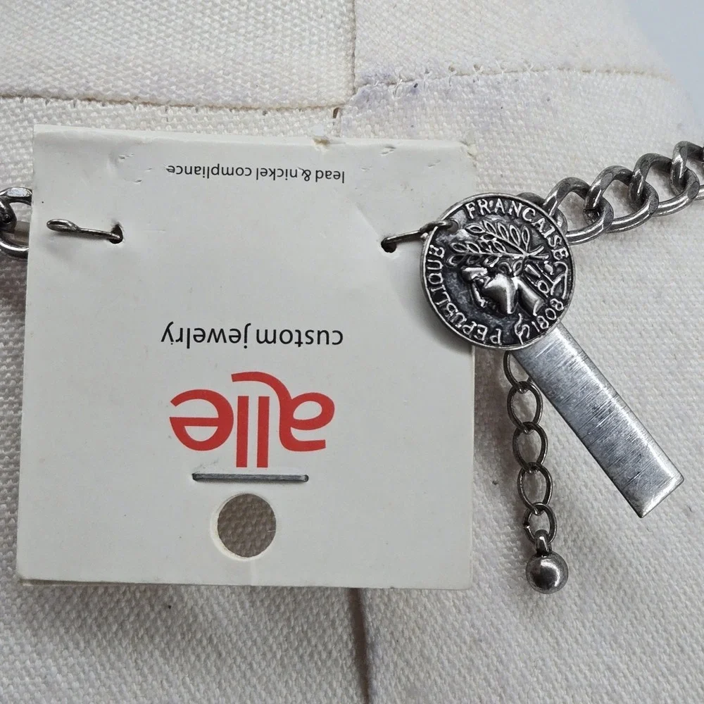 Custom Jewelry Silver Bib Statement Fringe Necklace Womens Bohemian‎ Ethnic